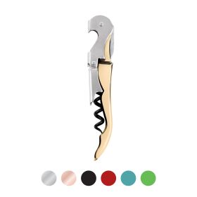 Truetap™ Gold Double Hinged Waiter's Corkscrew by True