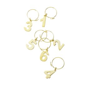 Gold Plated Wine Charms by Viski®