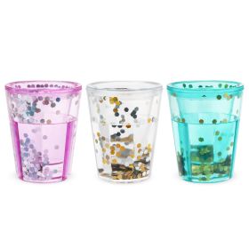 Mermaid Sparkle Glitter Shot Glasses by Blush®