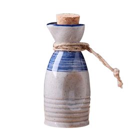 Ceramic Sake Bottle ~ #34