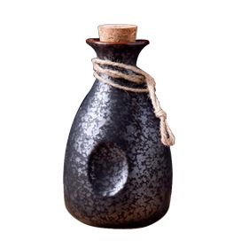 Ceramic Japanese Sake Bottle ~  #31