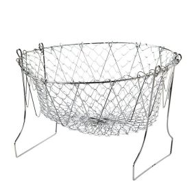 Multi-Function Foldable Fry Basket