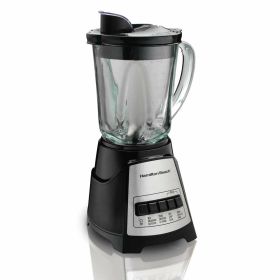 Hamilton Beach Power Elite Multi Function Blender with Mess-free 40oz Glass Jar