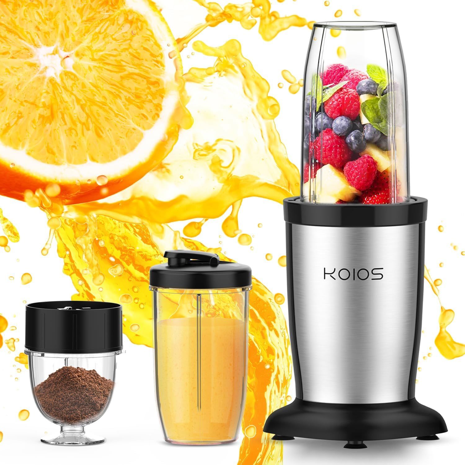 KOIOS PRO 850W Bullet Personal Blender for Shakes and Smoothies