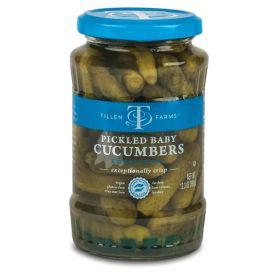 Tillen Farms Pickled Baby Cucumbers