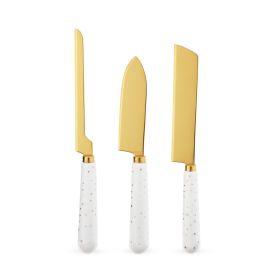 Starlight Cheese Knife Set by Twine®