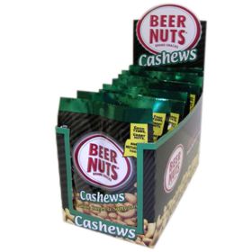 2oz. Beer Nuts Cashews Counter Display