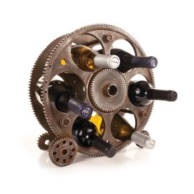 Gears And Wheels Wine Rack by Foster & Rye™