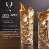 Admiral Highball Glasses, set of 2