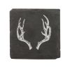 Antler Slate Coasters by Twine®