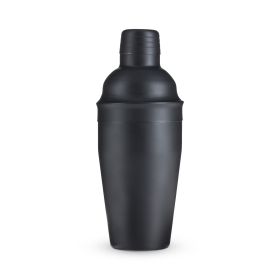 Ash: 18-Ounce Matte Black Cocktail Shaker by True