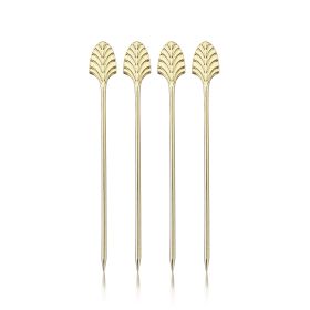 Gold Art Deco Cocktail Picks by Viski®