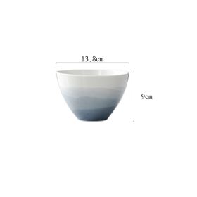 Gradient Nordic Ceramic Set (Option: 5.5inch Bowl)