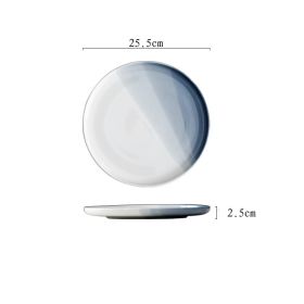 Gradient Nordic Ceramic Set (Option: 10inch Plates)